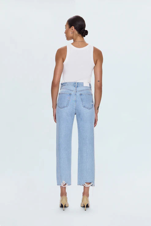 Cassie Crop Jean back