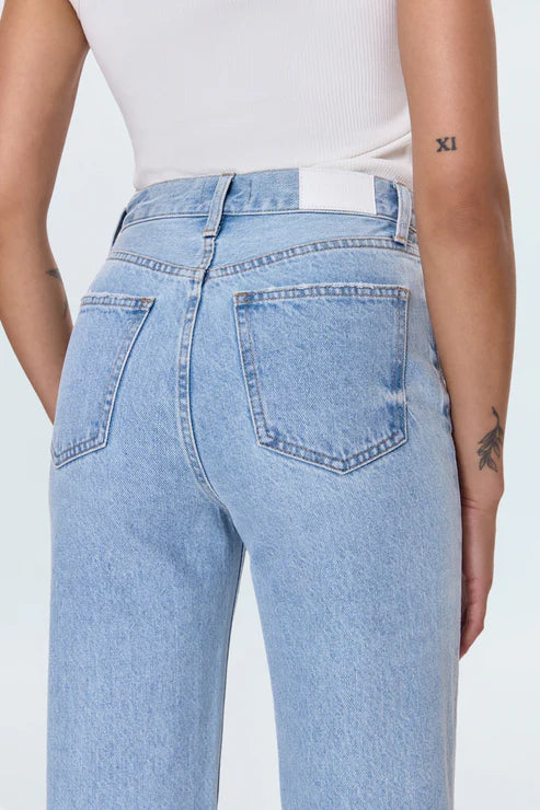 Cassie Crop Jean close up back