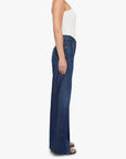 The Lemon Twist Sneak in Fresh Squeezed side view on model