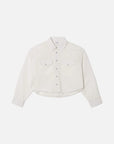 Camper Crop Shirt by itself front