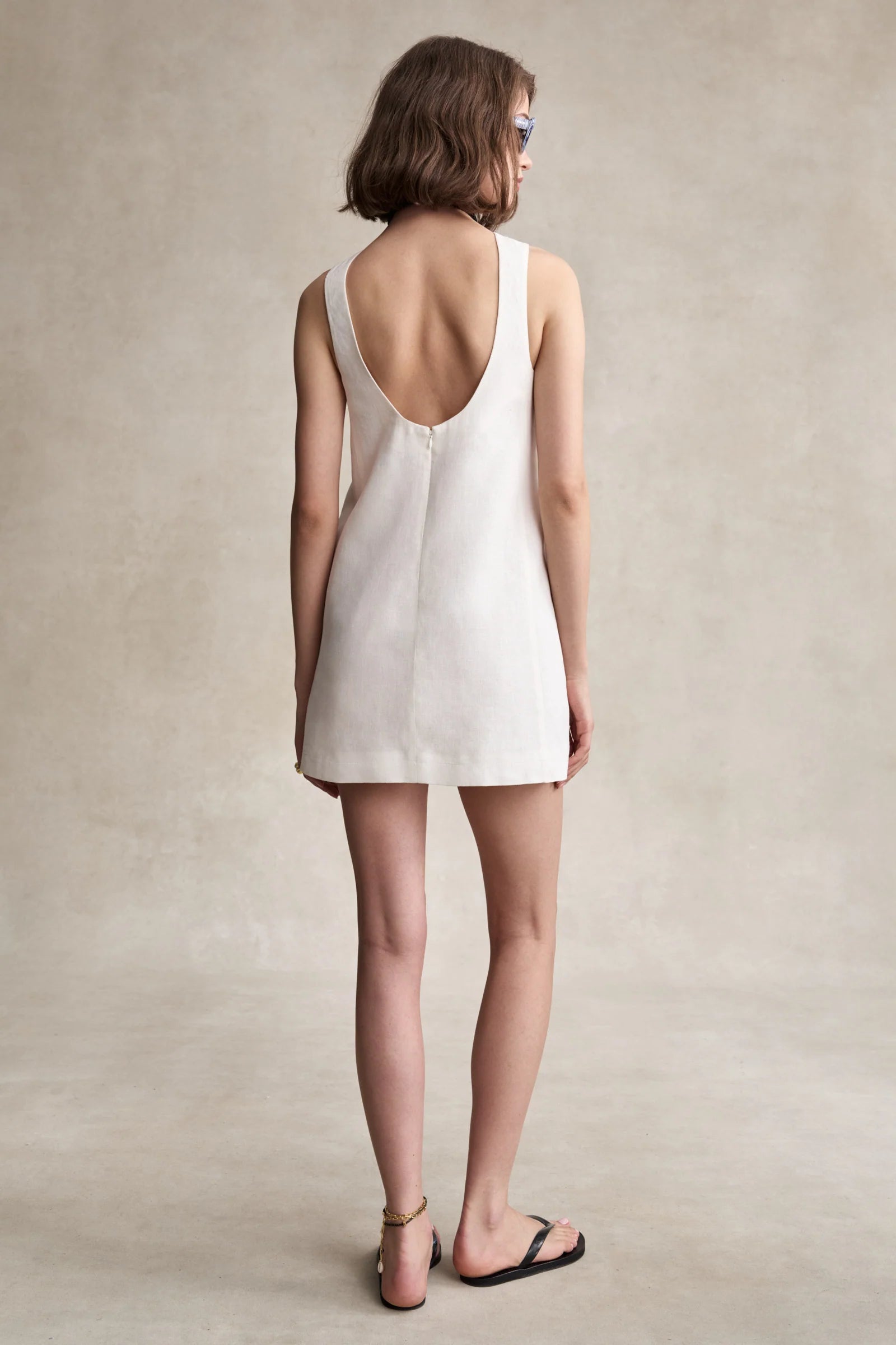 Ainsley Dress full body back