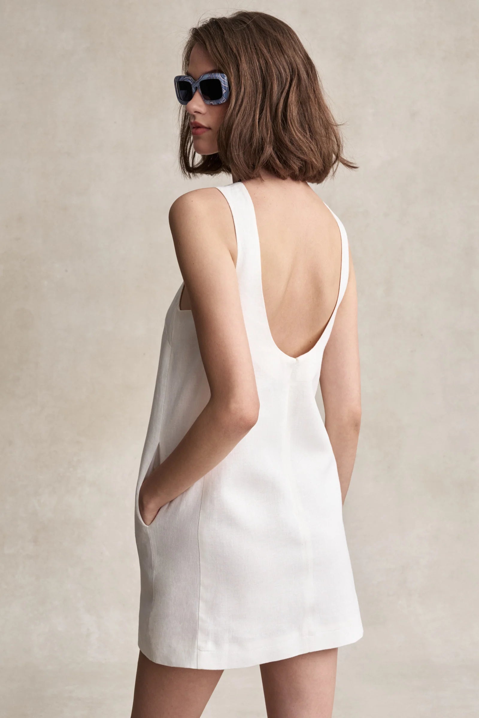 Ainsley Dress close up back/side
