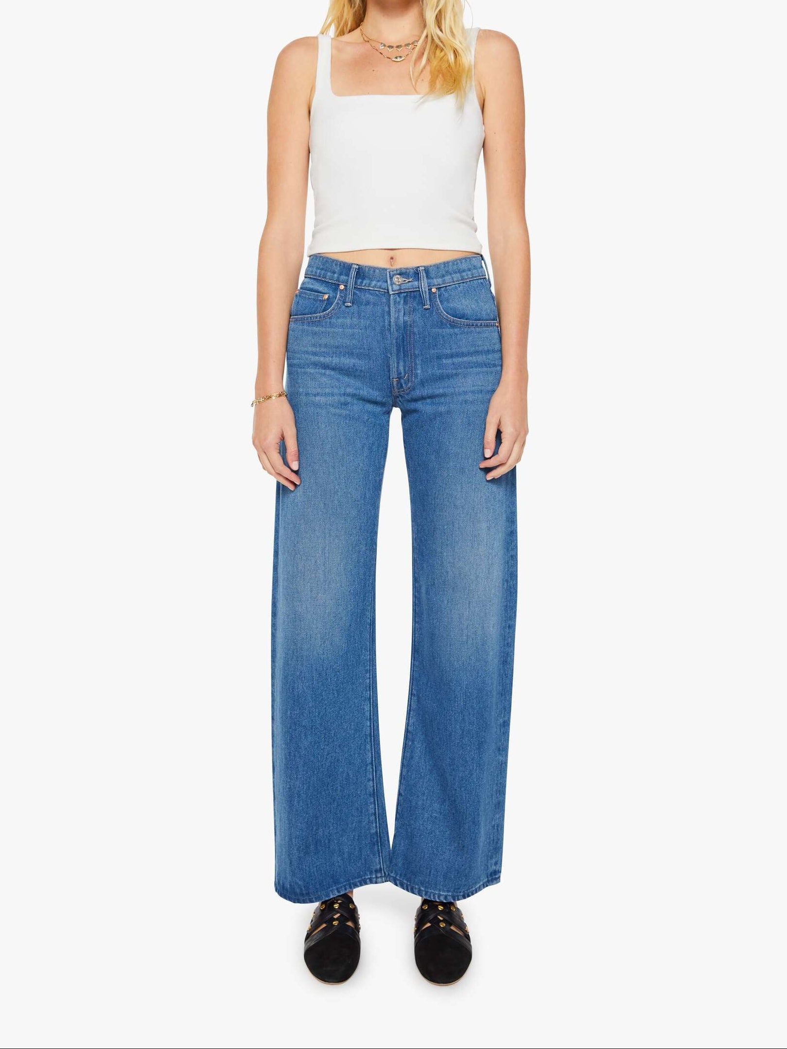 The Mid Rise Lasso Sneak Breaking New Ground full body front