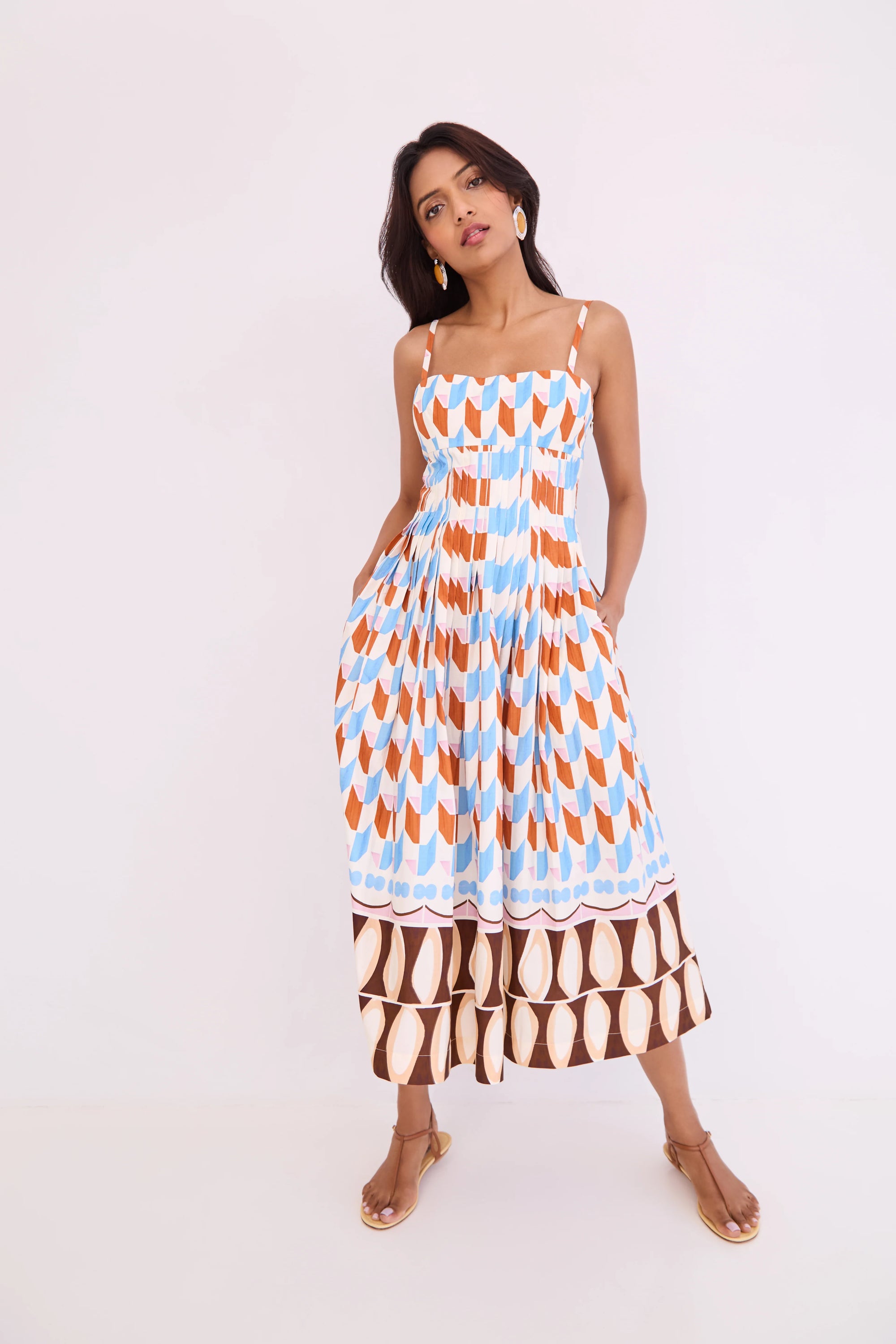 Sea Island Dress full body front