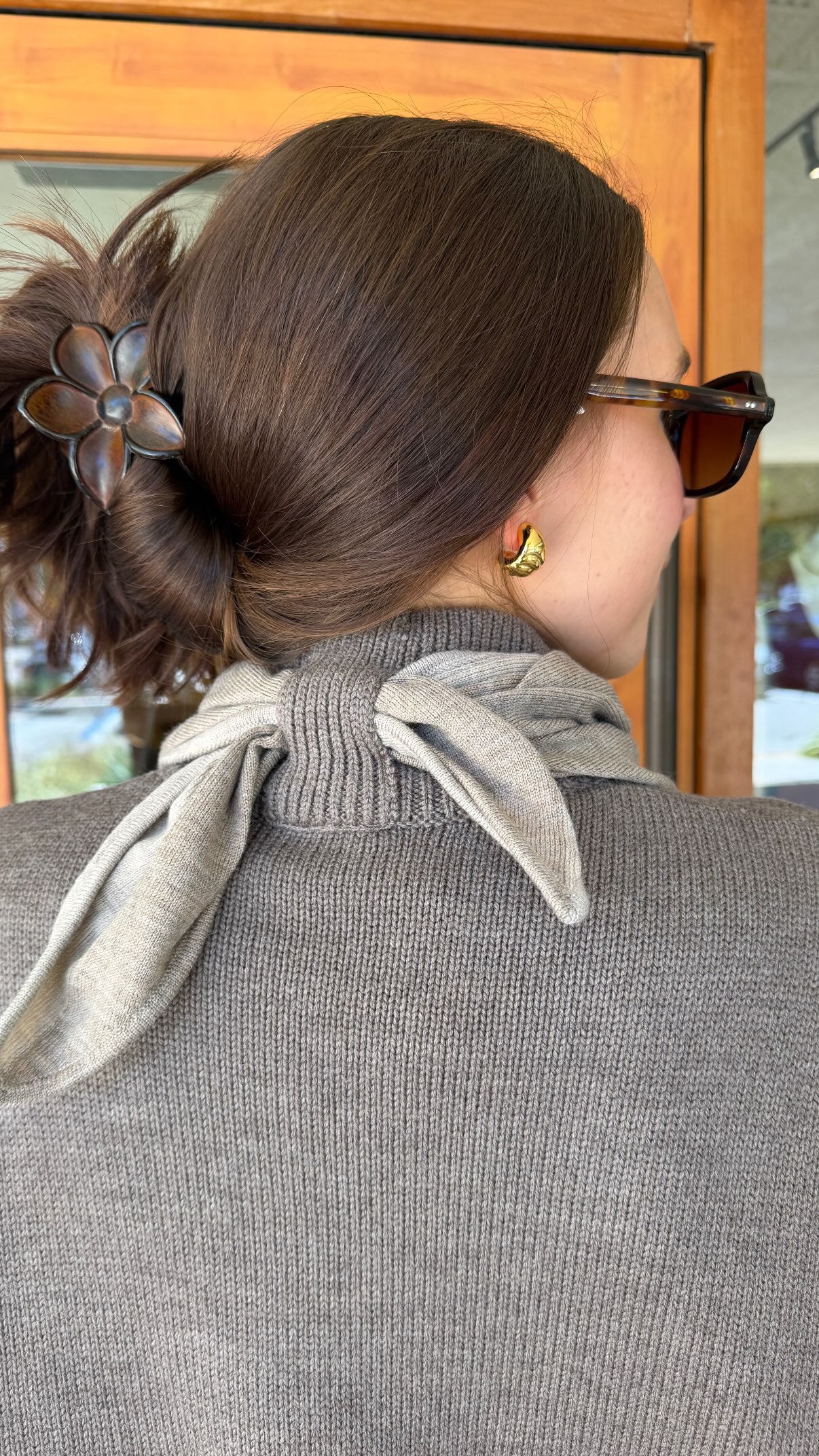 Winston Sweater back neck detail