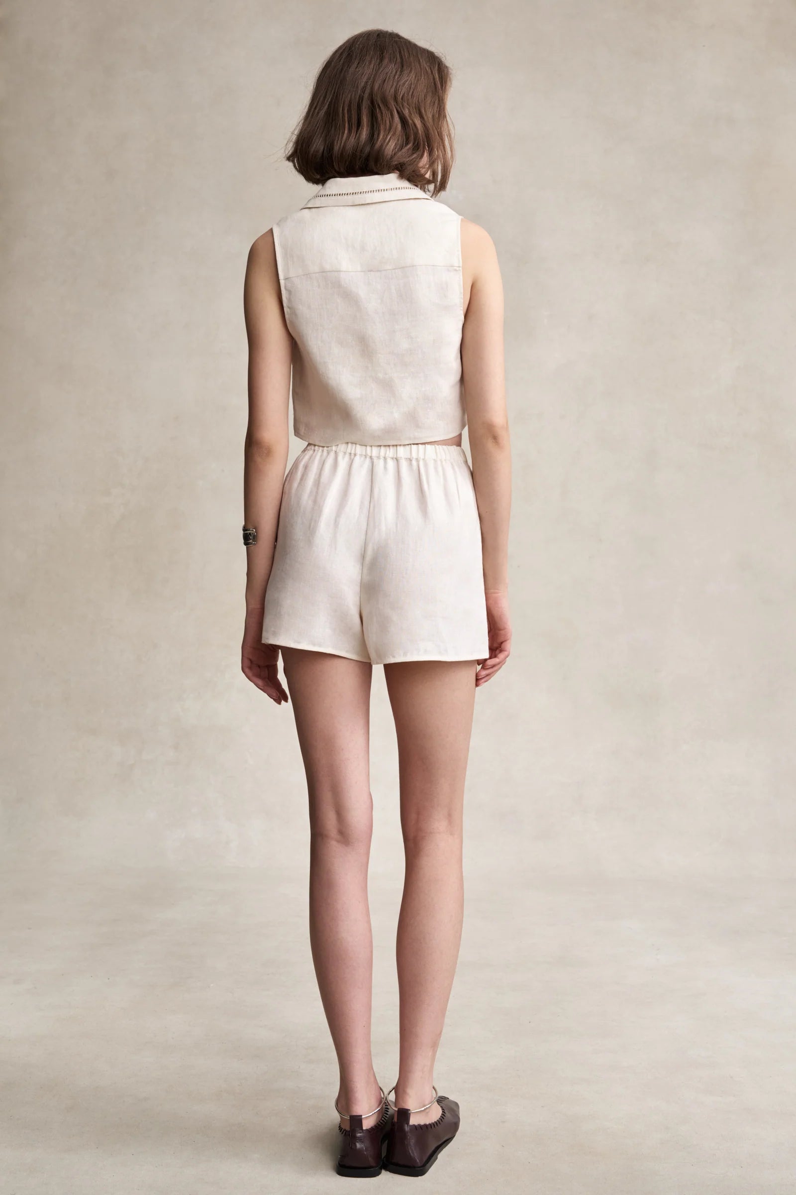 Rosalie Top and Clover Shorts full body back