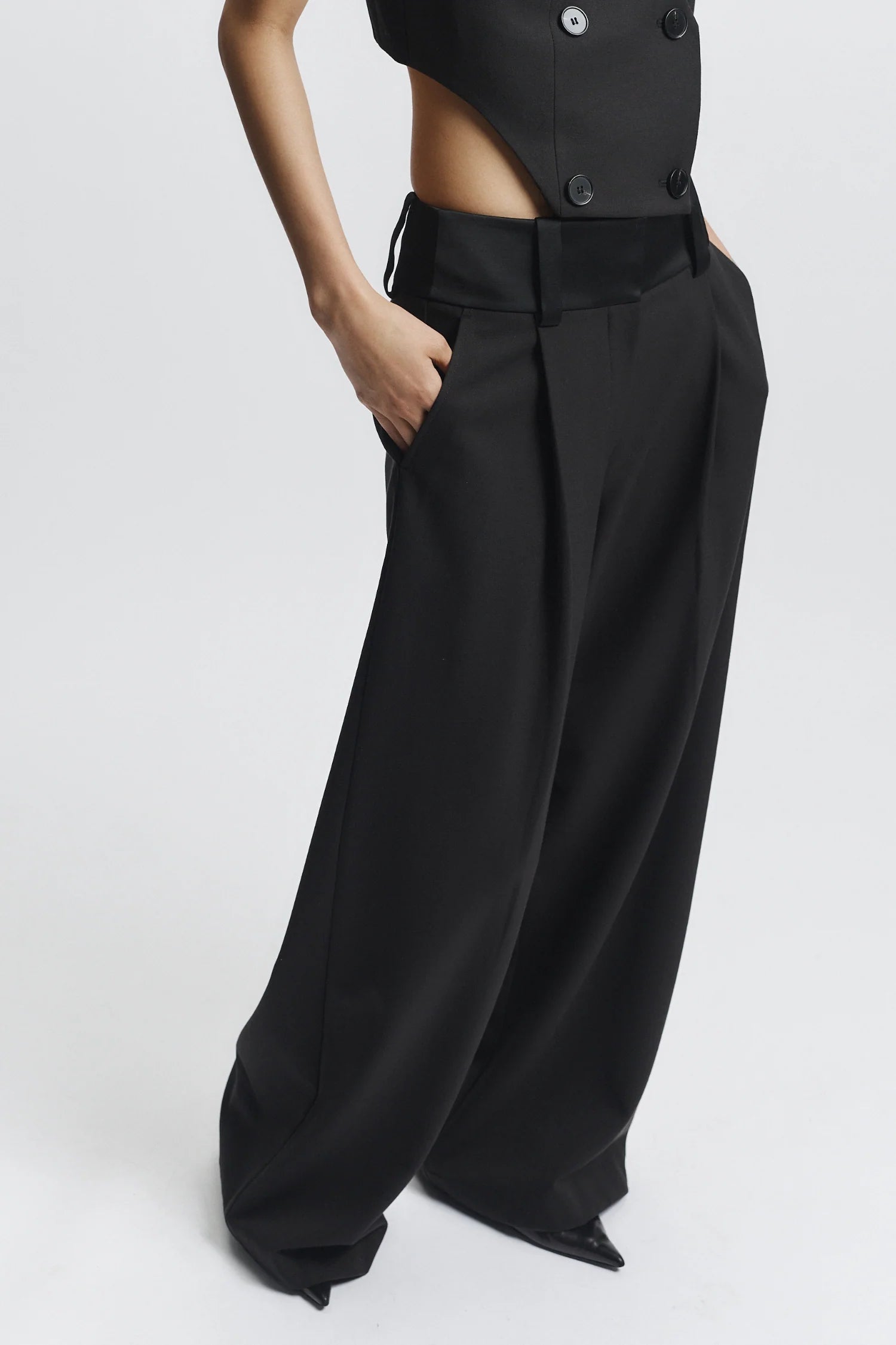 Stone Suiting Trouser Pant close up