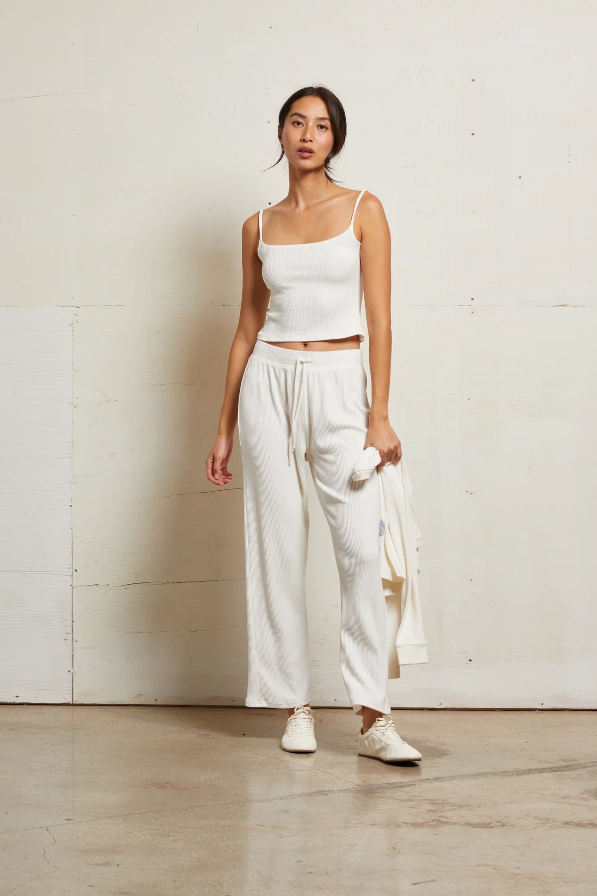 Sophie Sweater Rib Cami with matching pants