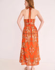 Dena Dress full body back view on model