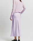 Talia Charmeuse Skirt back