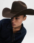 Rodeo Slider Necklace on neck