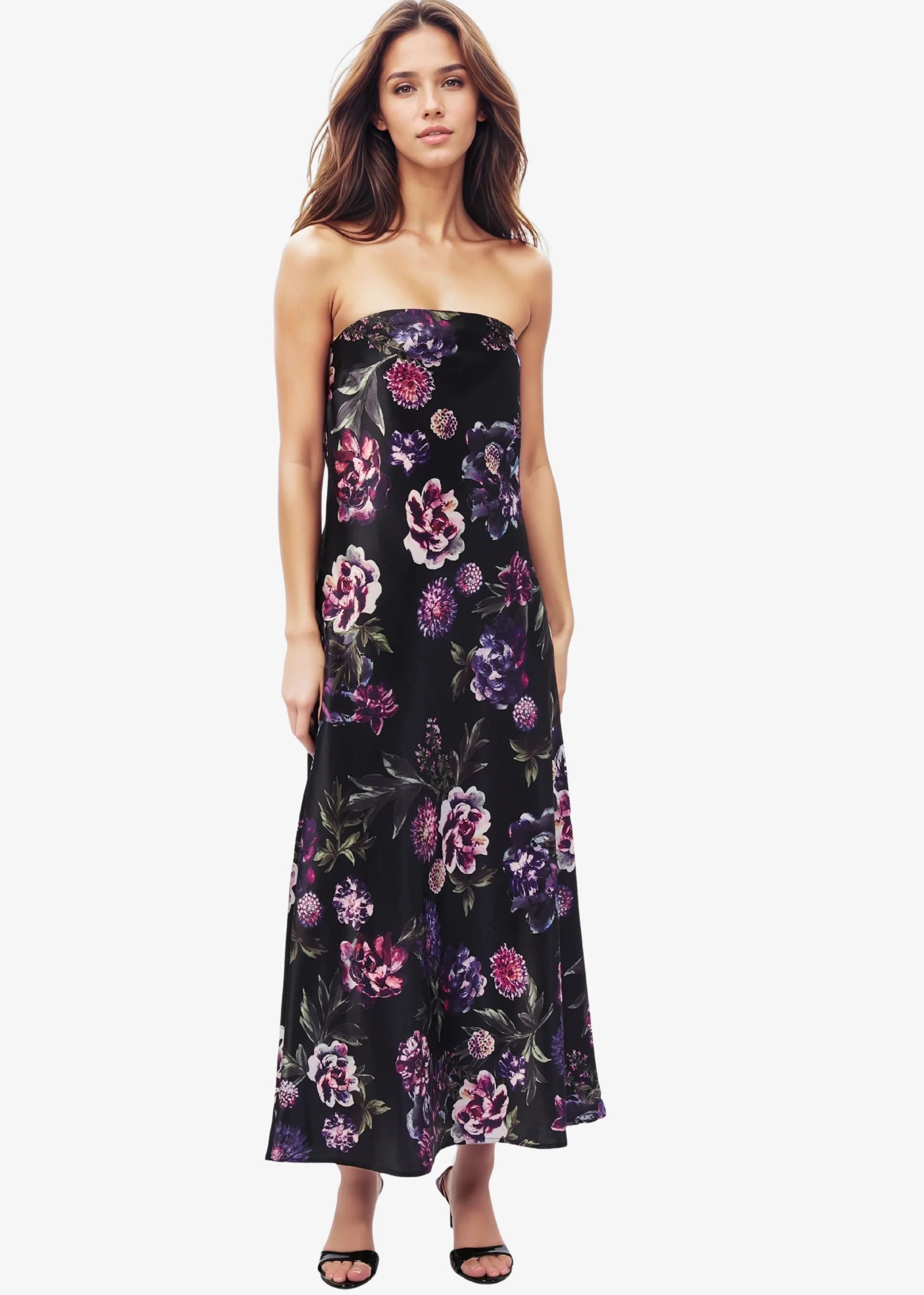 Noelle Strapless Dress front