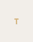 Groovy Initial Mini Bead - Letter T by itself
