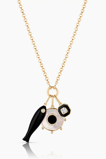 Santorini Necklace by itself