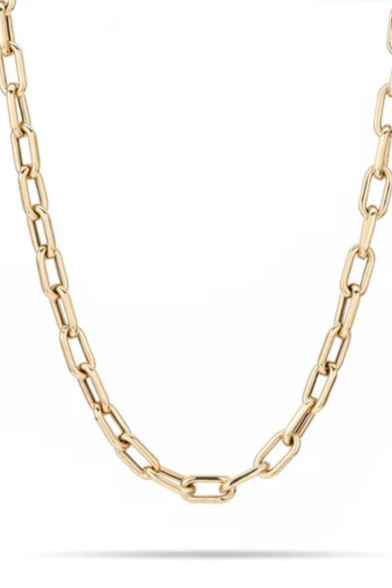 Adina Reyter 7mm 16" Italian Chain Necklace close up