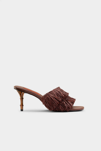 Simon Miller Fringe Playa Bamboo Heel side