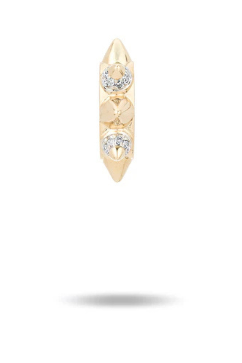 Adina Reyter Pave 8 Spike Big Bead close up