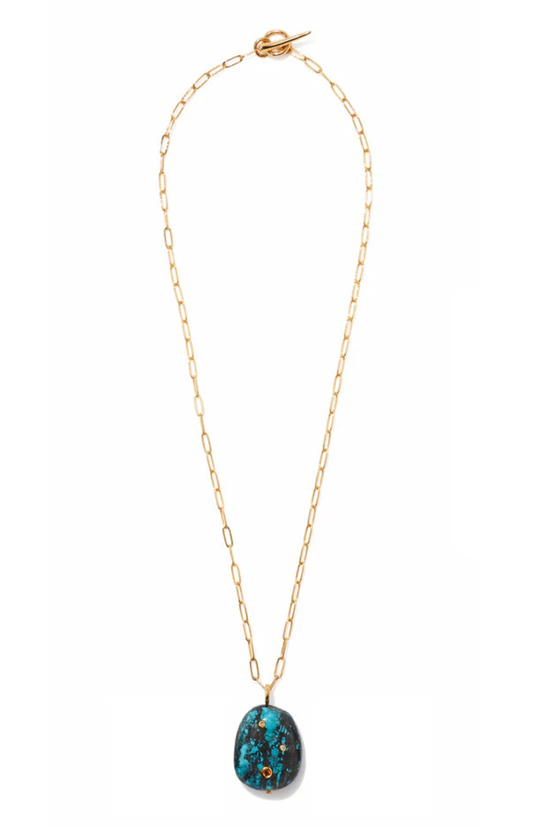Lizzie Fortunato Manami Pendant Necklace by itself