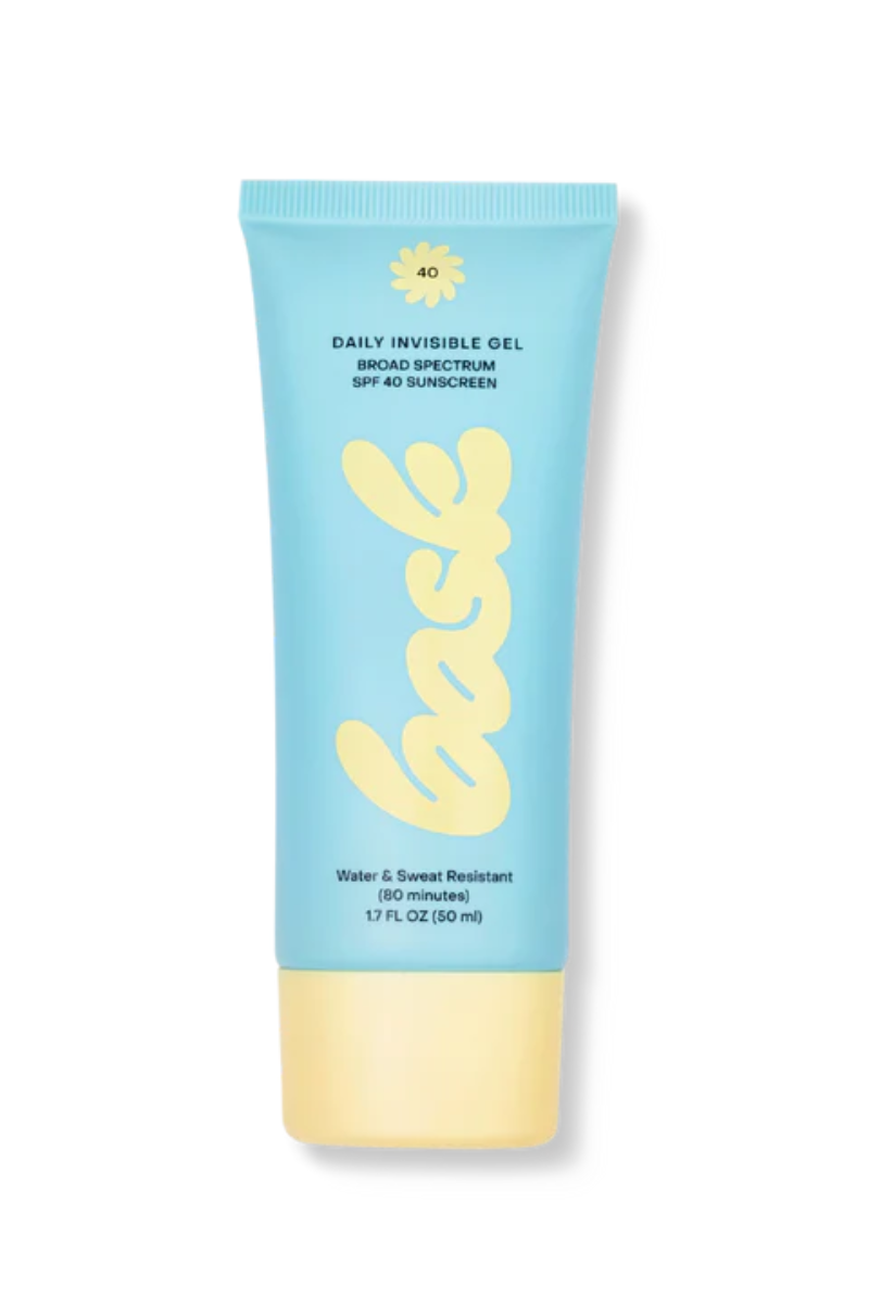 Bask SPF 40 Daily Invisible Gel Sunscreen front