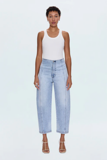 Pistola Blair Barrel Leg Jean full body front