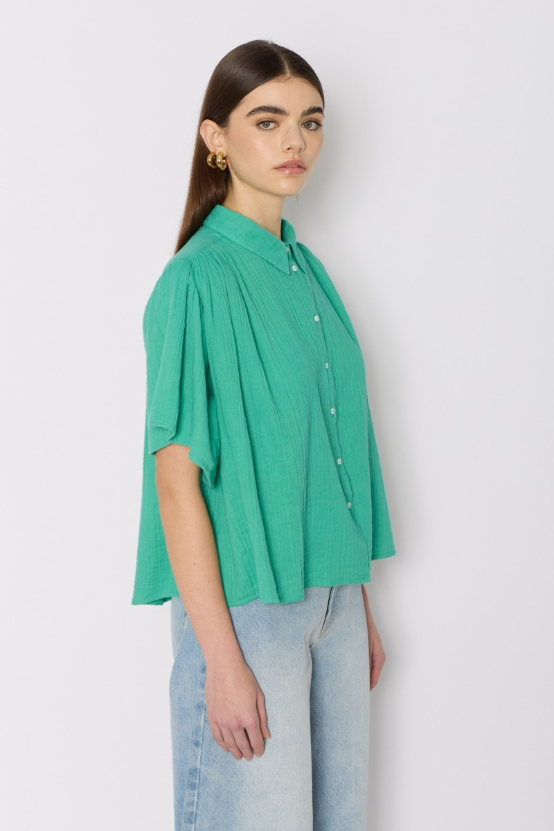 Berenice Cristifly Oversized Shirt side