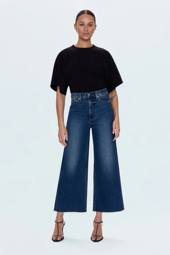 Pistola Lana Crop Jean Broadway front