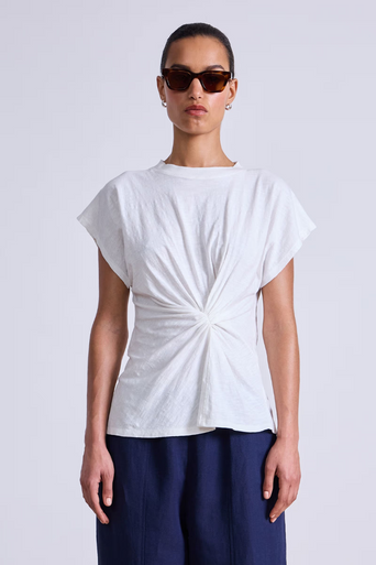Apiece Apart Volta Twist Top front