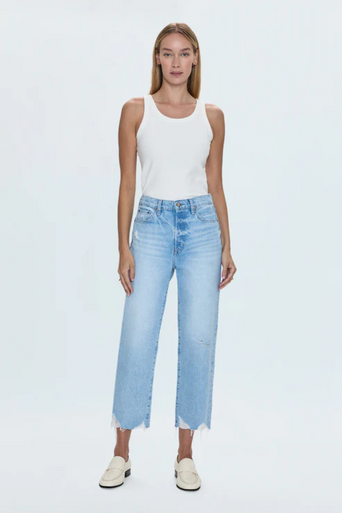 Pistola Cassie Crop Jean full body