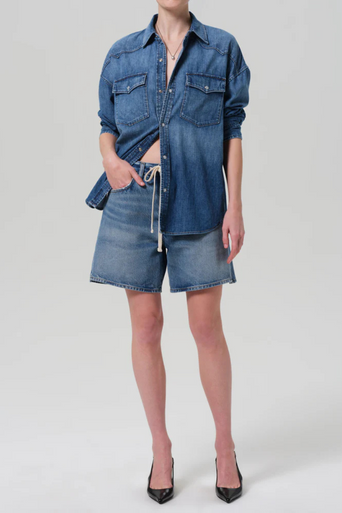 Citizens of Humanity Brynn Drawstring Short full body front
