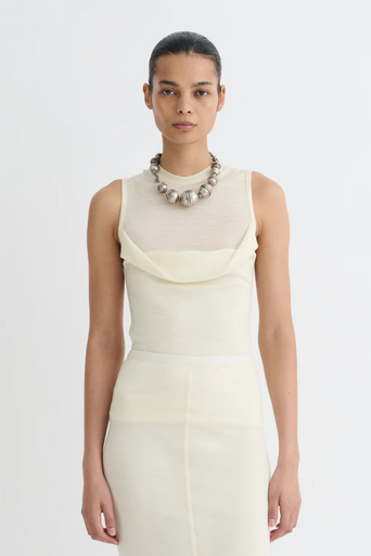 Nanushka Orien Top front view