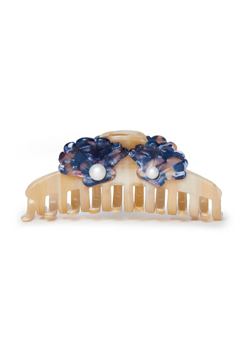 Lele Sadoughi Large Shell Claw Clip front