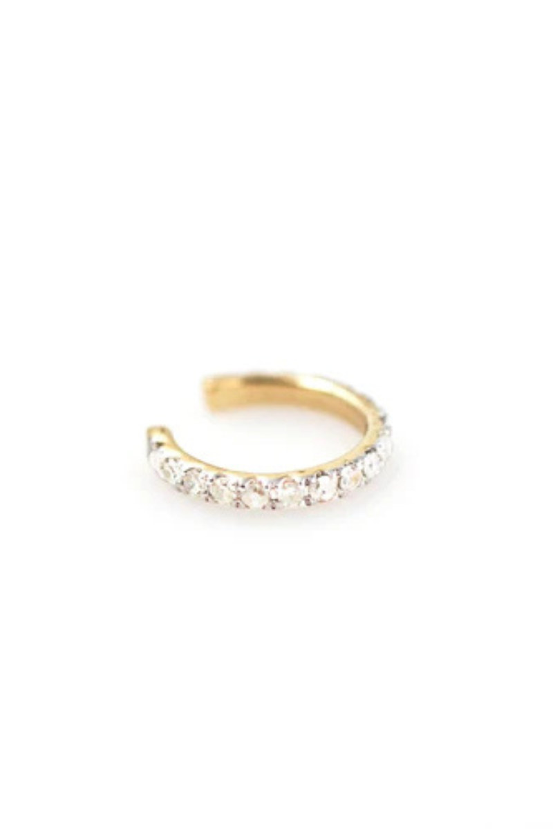 Adina Reyter Pave Ear Cuff close up