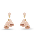 Lele Sadoughi Raffia Calla Lily Earring by itself