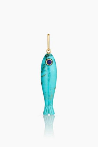 Thatch Fortuna Howlite Charm by itself