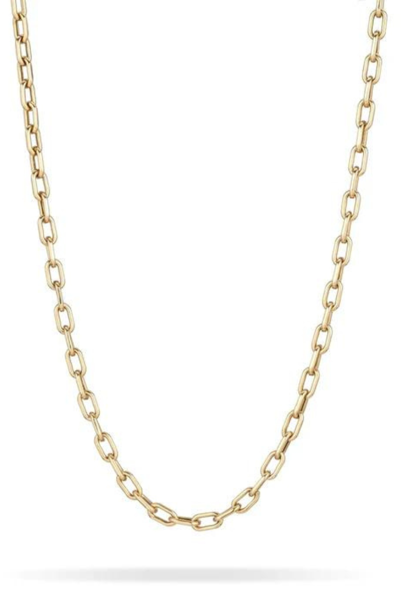 Adina Reyter 4mm 16inch Italian Link Necklace close up