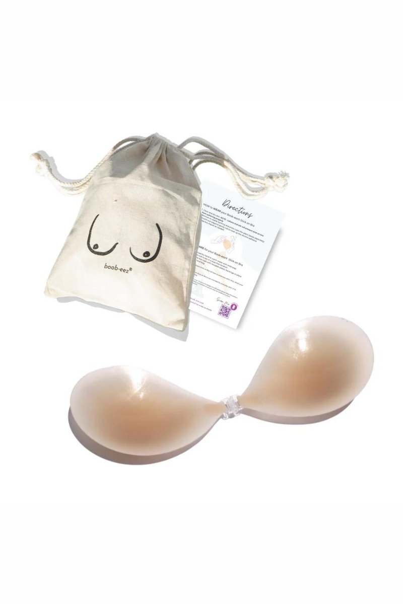 Boob-eez Silicone Stick on Bra with bag