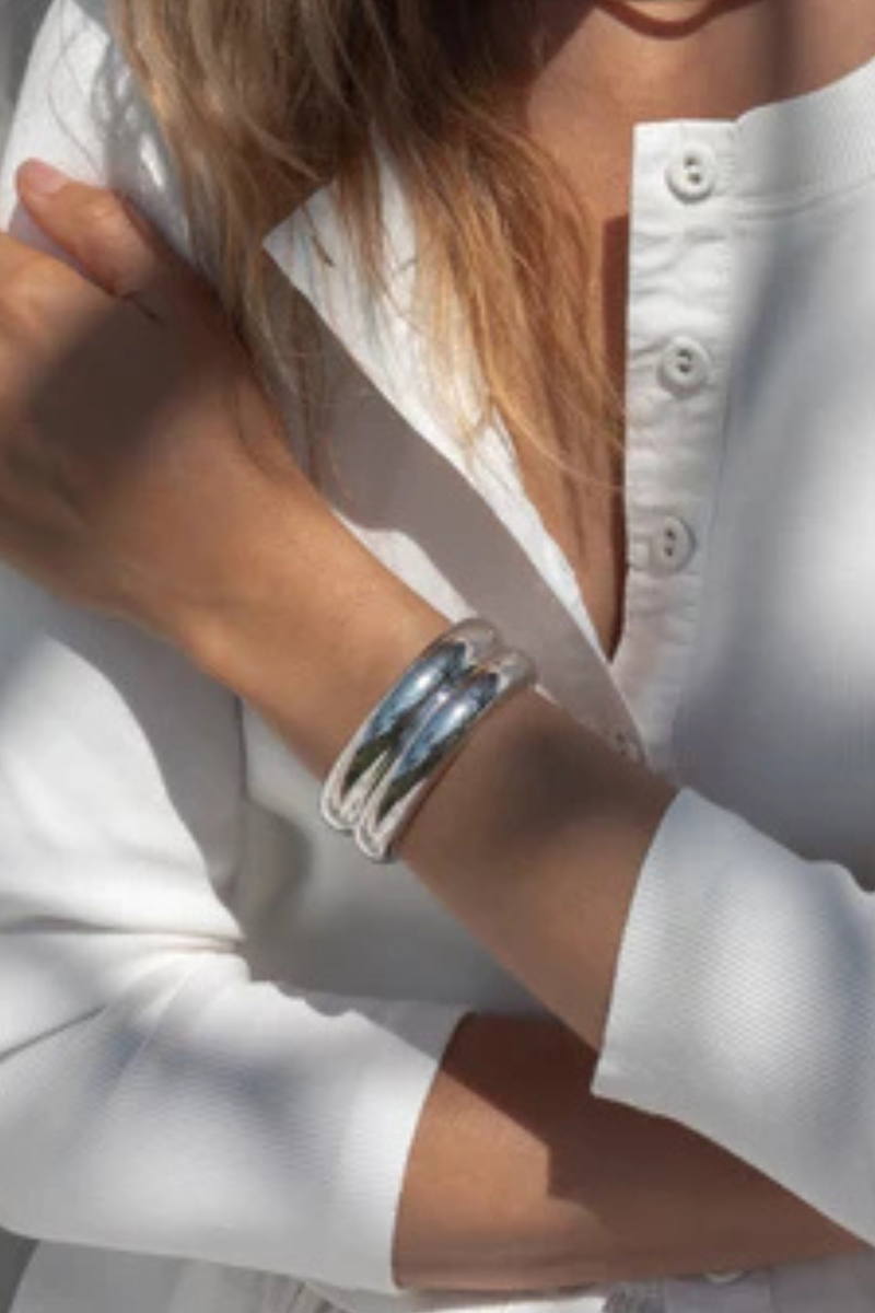 Thatch Frankie Double Cuff Bracelet on model