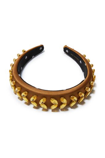 Lele Sadoughi Alice Wreath Headband laid down