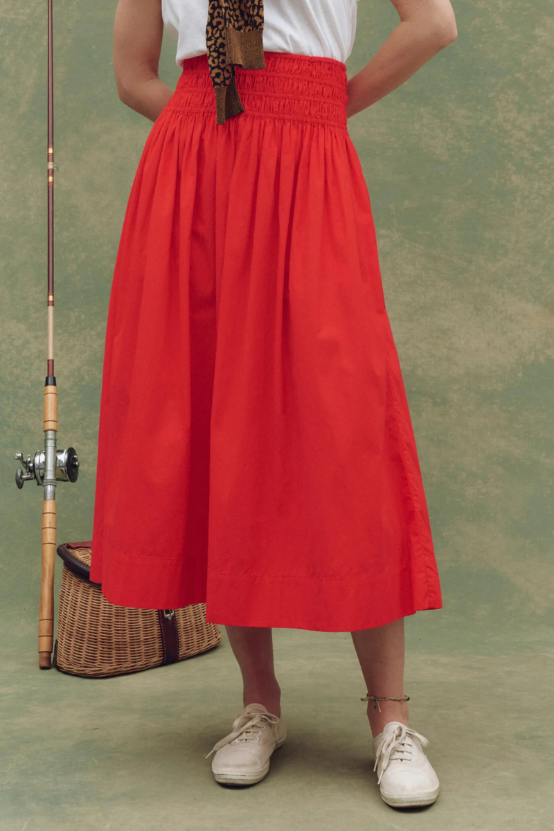 The Great the Viola Skirt front