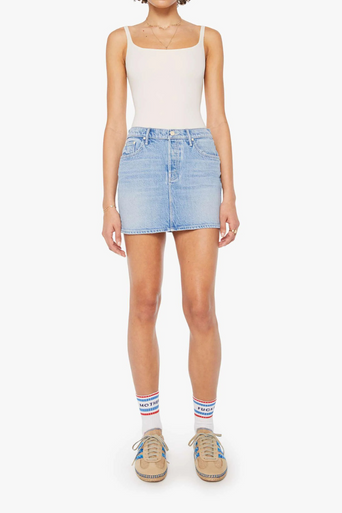 Mother the Vagabond Mini Skirt front