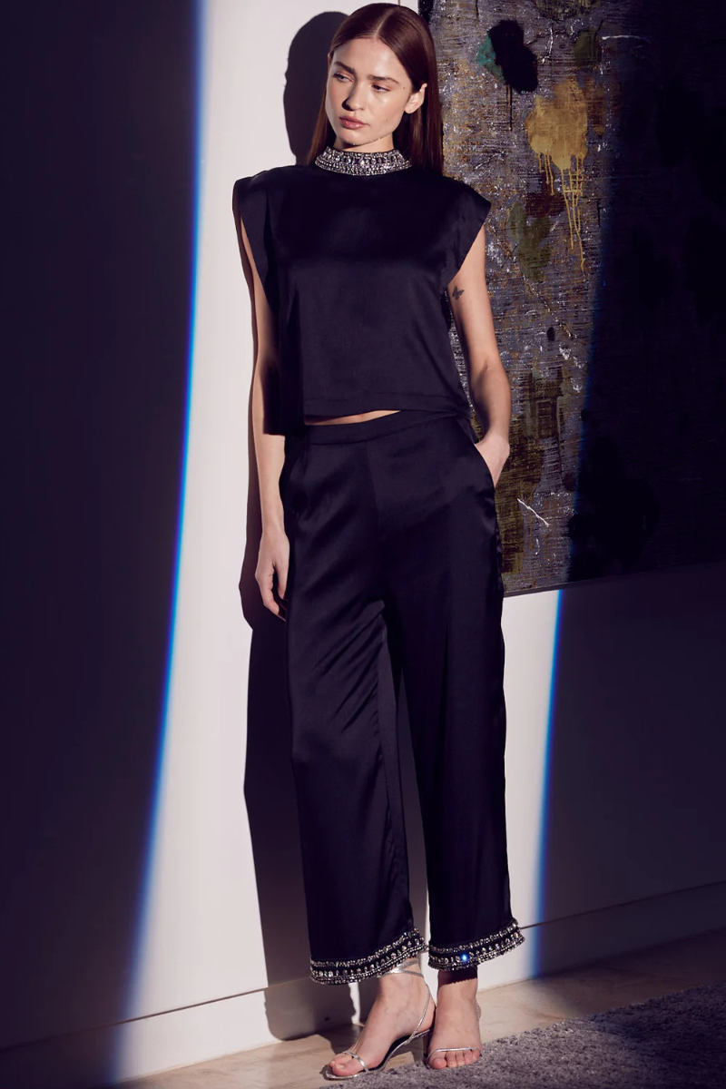 Misa Los Angeles Leia Pant full body front