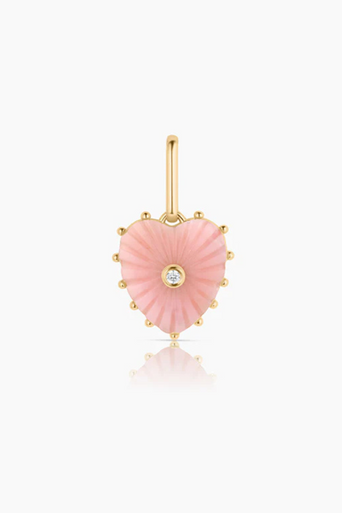 Thatch Isabel Pink Opal Charm by itself