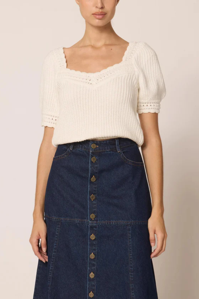 Cleobella Rowan Sweater Top front view