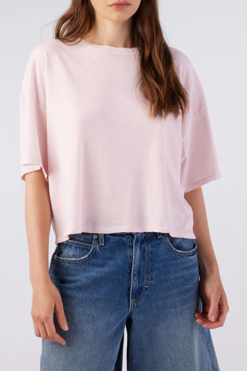 Amo Adore Linen Tee front