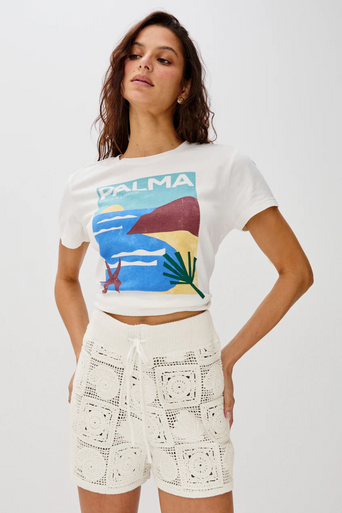Catalina Crochet Short front
