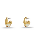 Lele Sadoughi Stone Dome Drop Earring by itself