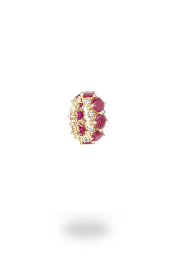 Adina Reyter Ruby Diamond Rounds Big Bead side