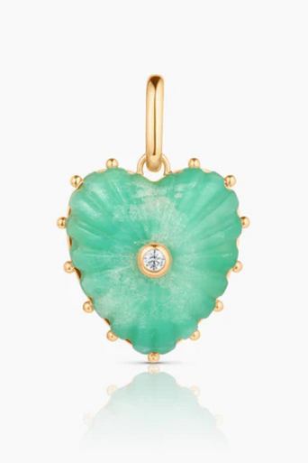 Thatch Malene Chrysoprase Clip Charm by itself