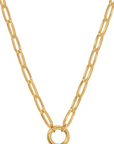 Charm Keep Paper Clip Chain by itself