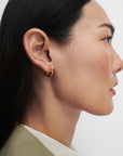 Sunstone Isla Hoops on model